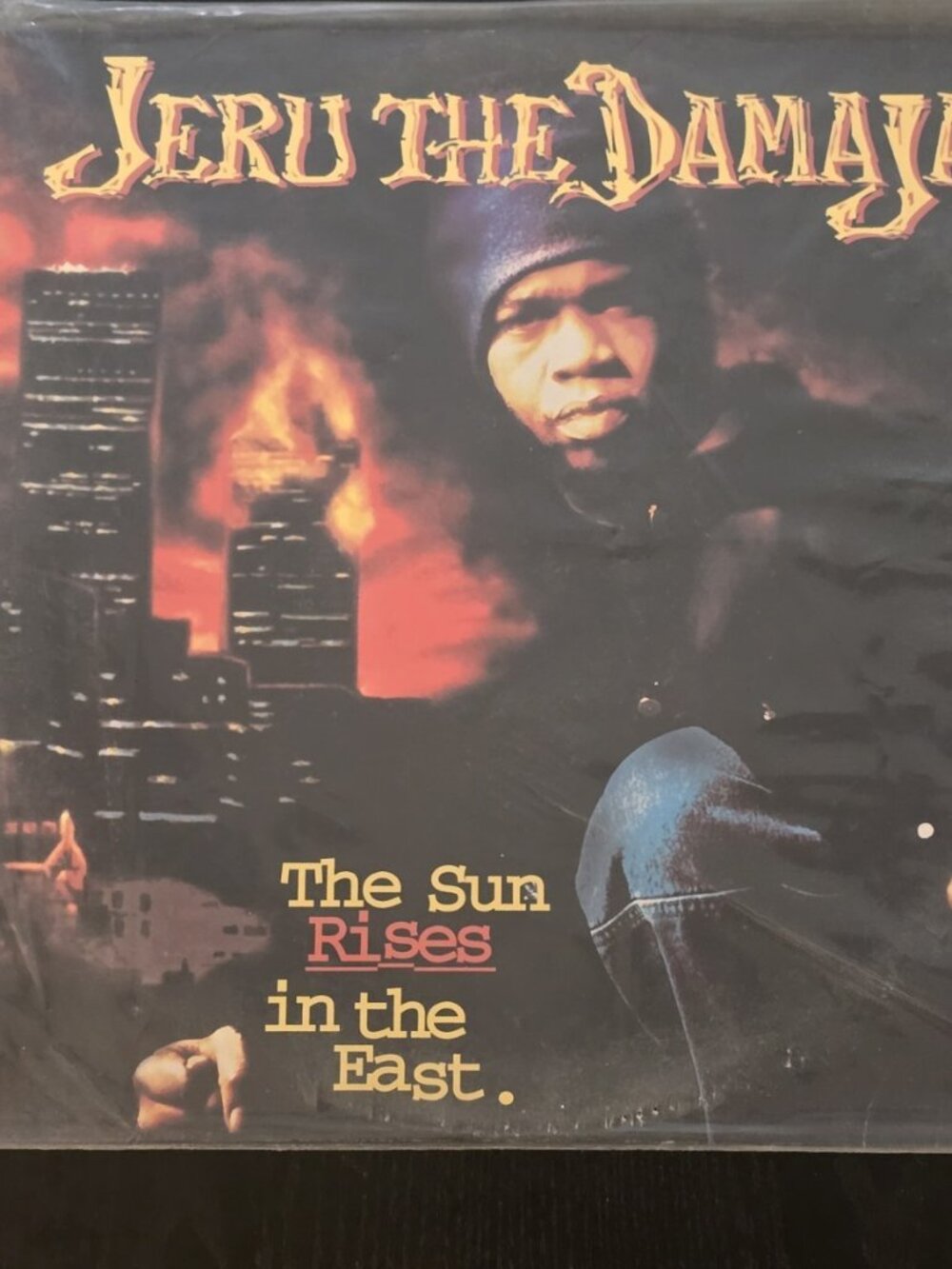 Jeru the Damaja The Sun Rises in the East LP Vinyl Record 1994 Payday Gang Starr